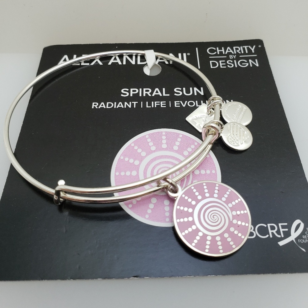 NWT Alex and Ani Spiral Sun bangle